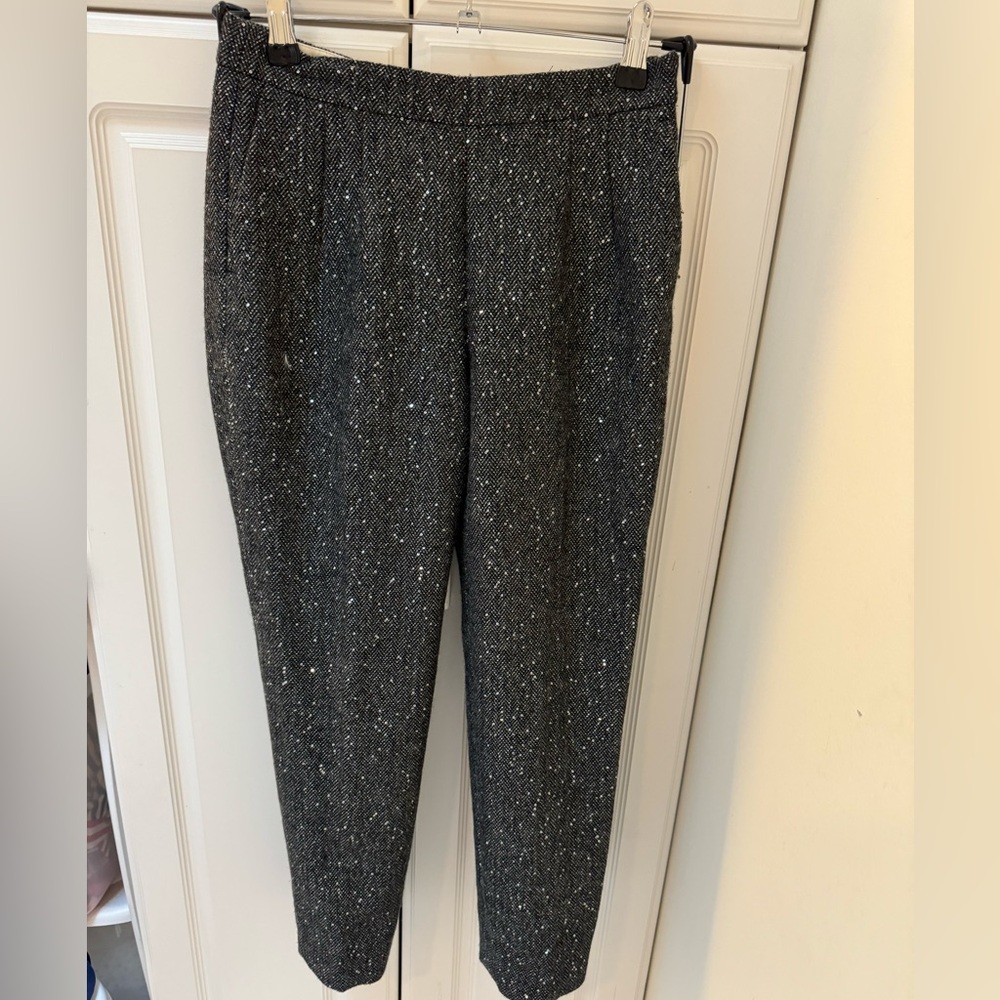 JCREW - NWT Martie Wool & Sequin pants
